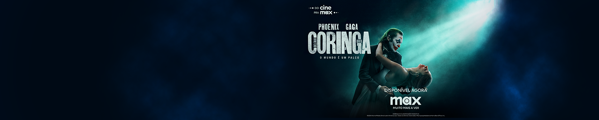 BANNER DE SITE - OTT MAX - CORINGA DELIRIO A DOIS